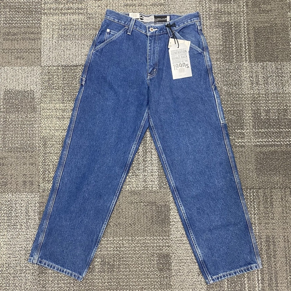 Levi's SilverTab Carpenter Jeans Men's 29x32 Blue Denim Workwear Utility Pants